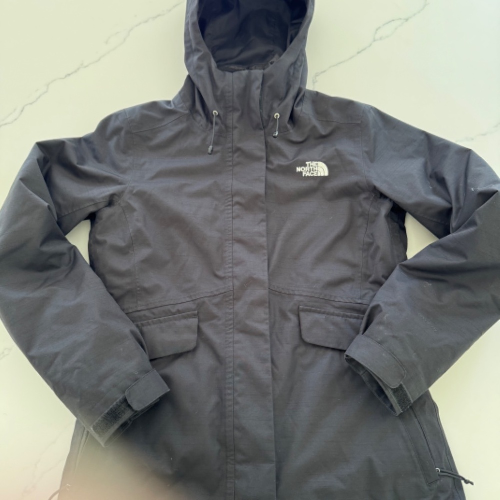 Northface Triclimate Jacket Black Womens Size Small,Preowned - Picture 9 of 14